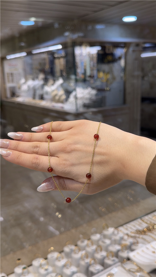 گردنبند سنگ عقیق