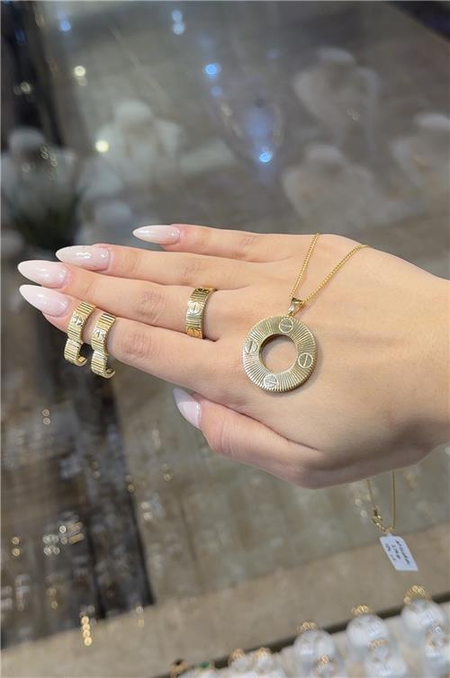 نیم ست کارتیر آن لیمیتد زرد