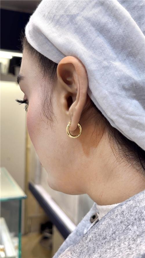 گوشواره حلقه ای دامله